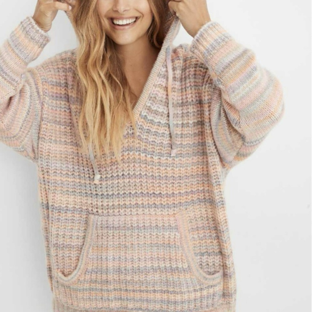 Aerie Pastel Knit Sweater